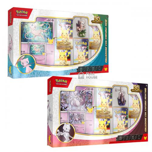 Pokémon - 30esimo Anniversario - Collezione figure Mew/Mewtwo