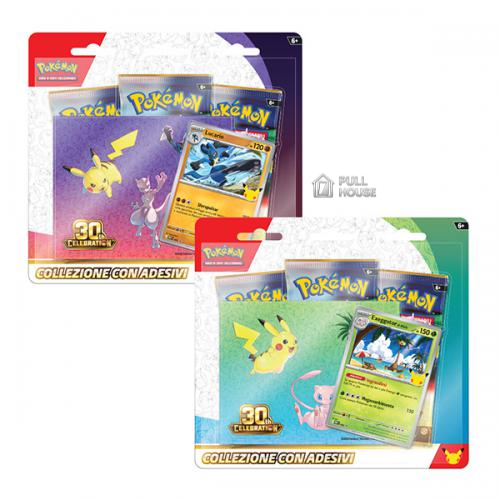 Pokémon - 30esimo Anniversario - Collezione con adesivi (ITA)