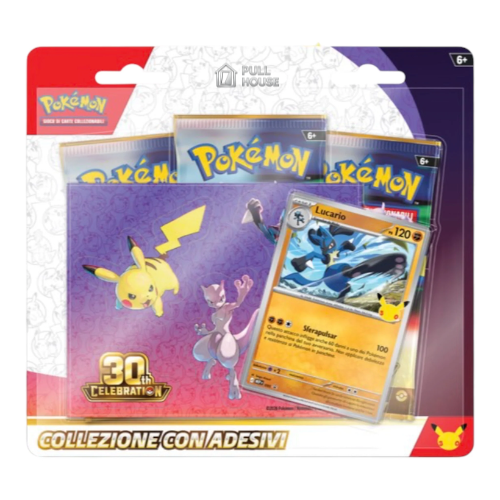 Pokémon - 30esimo Anniversario - Collezione con adesivi (ITA)