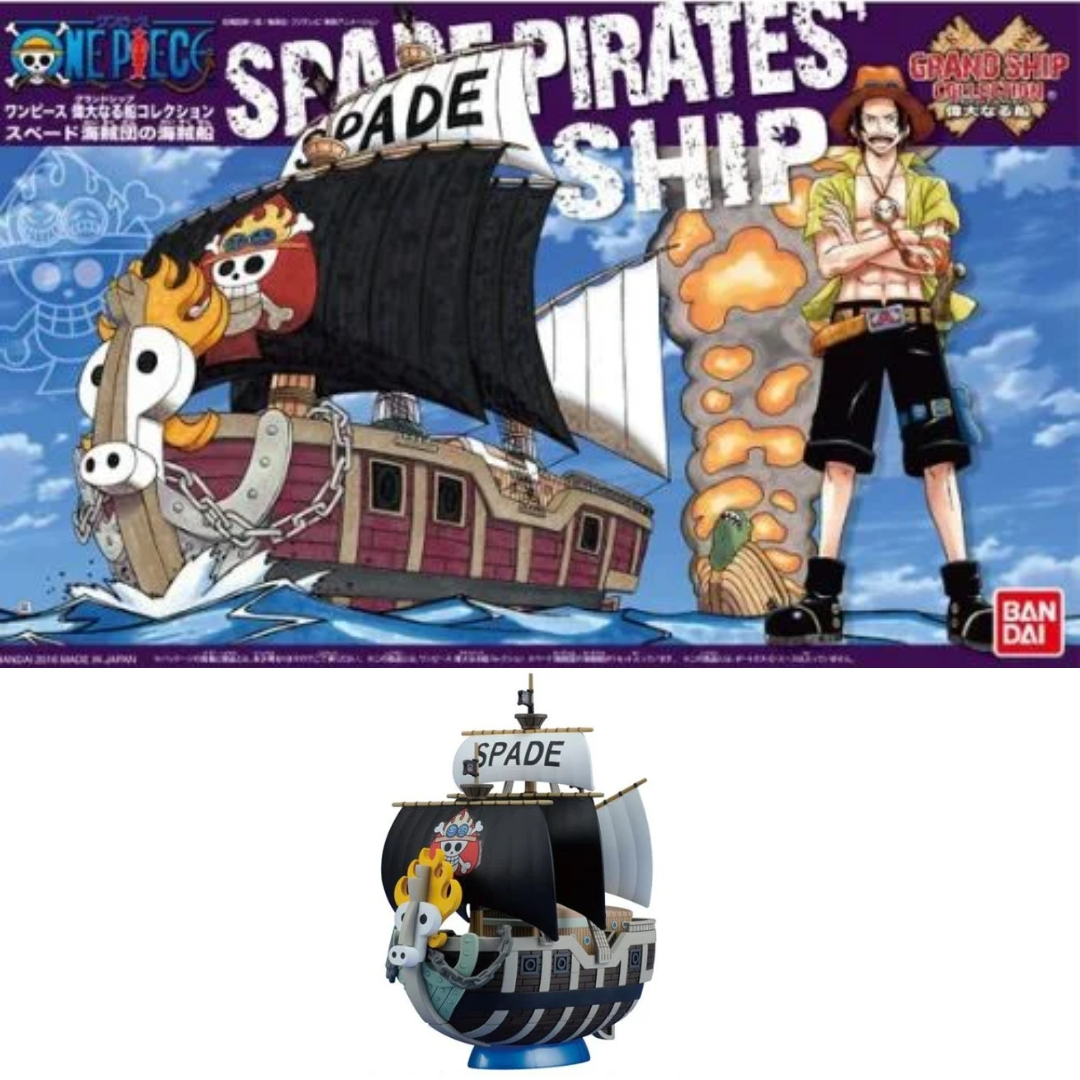 One Piece - Grand Ship Collection - Spade Pirates' Ship