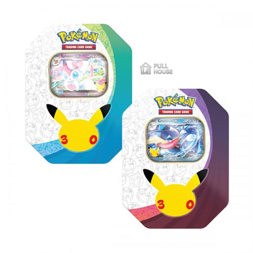 Pokémon - 30esimo Anniversario - Tin Collezione Sylveon e Greninja (ITA)