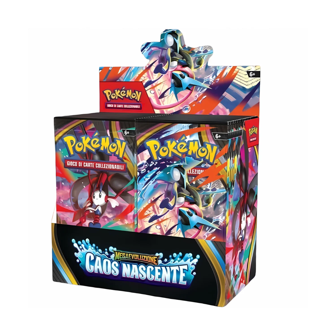Pokémon Megaevoluzione – Caos Nascente – Display 36 buste (ITA)