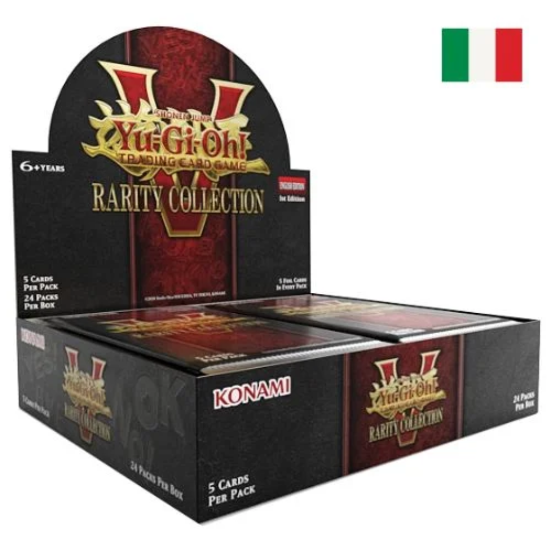 YU-GI-OH! BOX - RARITY COLLECTION 5 (24 PACKS) - ITA